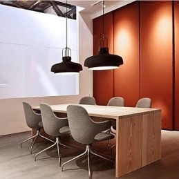Moderne, eigentijdse landelijke metalen hanglamp