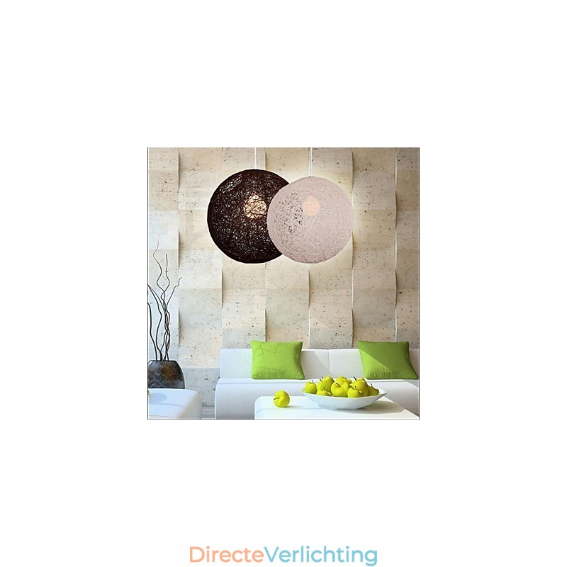 CreatiefAmerikaans Landelijk Creatief Cany Art Kleur Hanglamp En Bolvormige Lamp Licht
