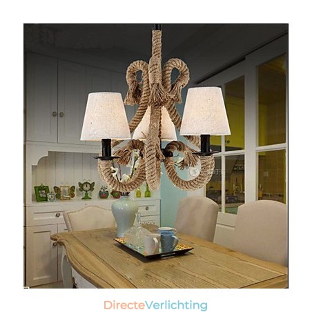 Retro minimalistische creatieve touw kroonluchter Retro minimalistische creatieve touw kroonluchter