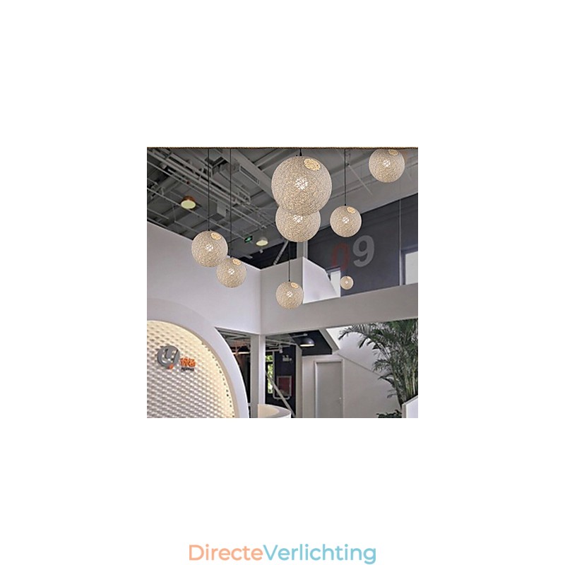 CreatiefAmerikaans Landelijk Creatief Cany Art Kleur Hanglamp En Bolvormige Lamp Licht