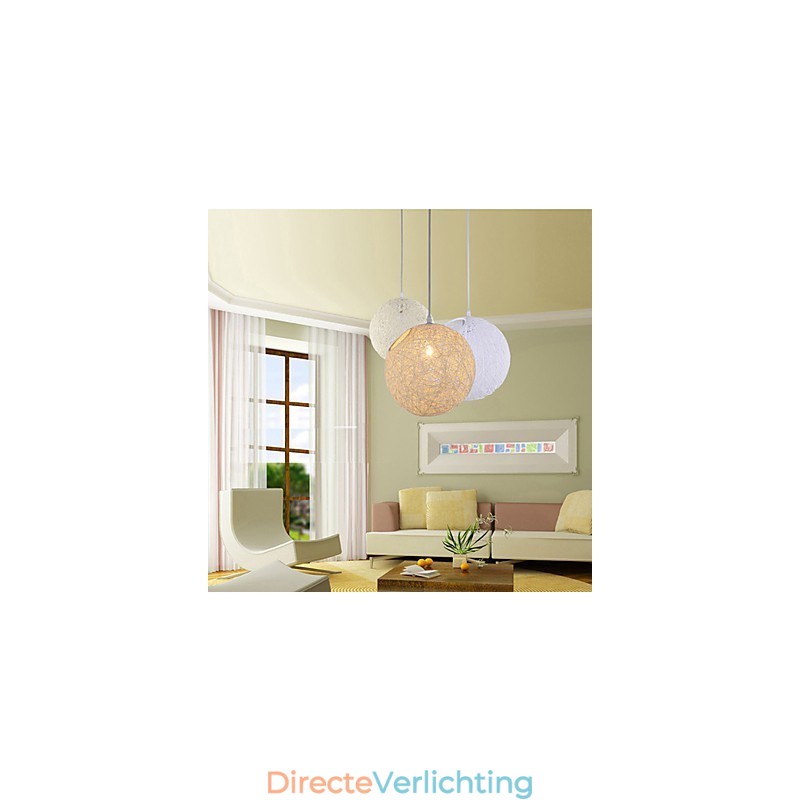 CreatiefAmerikaans Landelijk Creatief Cany Art Kleur Hanglamp En Bolvormige Lamp Licht