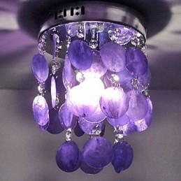 Moderne, eigentijdse mini-stijl chromen hanglamp