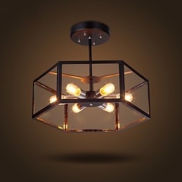 Glazen kroonluchter Modern minimalistisch Mediterraans Café Nordic lampen Kroonluchter