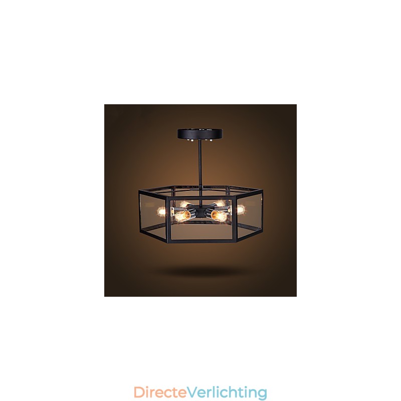 Glazen kroonluchter Modern minimalistisch Mediterraans Café Nordic lampen Kroonluchter