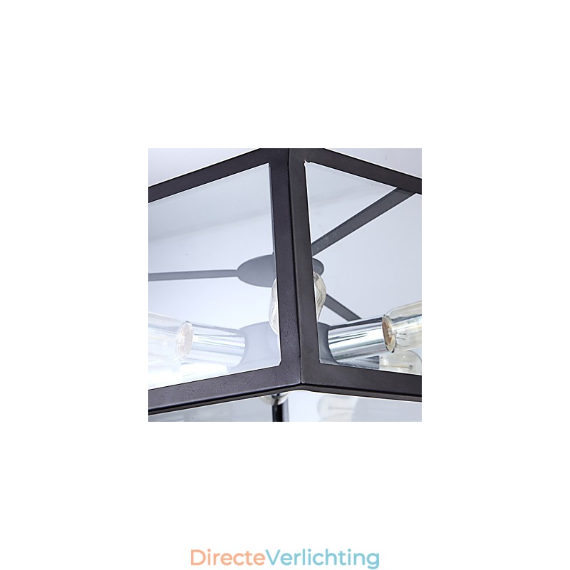 Glazen kroonluchter Modern minimalistisch Mediterraans Café Nordic lampen Kroonluchter