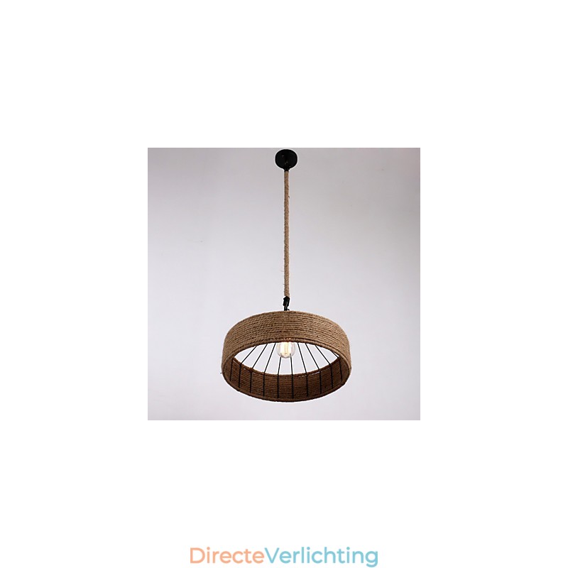 1 Lichte touw hanglamp mini stijl moderne eigentijdse landelijke stijl