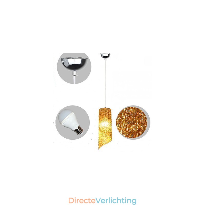 Enkele kop cilindrische ronde lange aluminium cilinder creatieve lampen