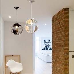 Moderne, eigentijdse landelijke hanglamp