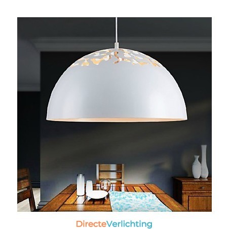 Vintage Stijl Minimalistische 1 Lichts Hanglamp met Gesneden Kap Hanglamp Vintage Stijl Minimalistische 1 Lichts Hanglamp met Gesneden Kap Hanglamp
