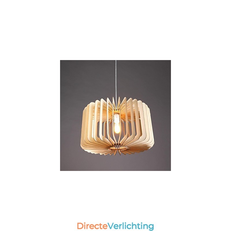 Moderne eigentijdse traditionele klassieke landelijke vintage lantaarn schilderij hout bamboe hanglamp