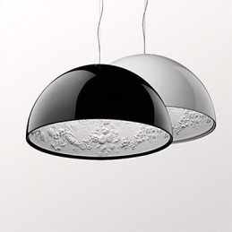 Moderne, eigentijdse schilderijhars hanglamp
