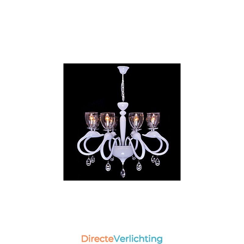 Europese stijl kristallen hanglamp individualiteit creatieve zwaan