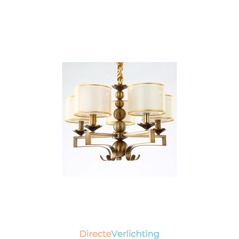 Rustieke Lodge Vintage Mini Stijl Gegalvaniseerde Metalen Kroonluchter