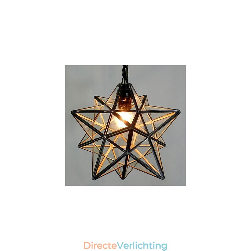 De Pentagon Star Light gecontracteerde en hedendaagse kroonluchterlamp