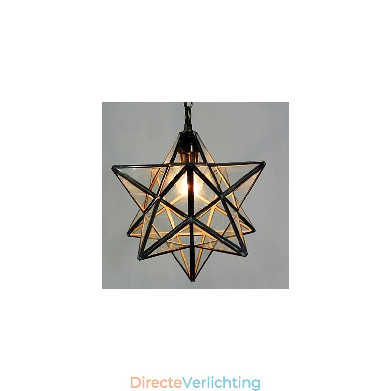 De Pentagon Star Light gecontracteerde en hedendaagse kroonluchterlamp