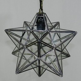 De Pentagon Star Light gecontracteerde en hedendaagse kroonluchterlamp