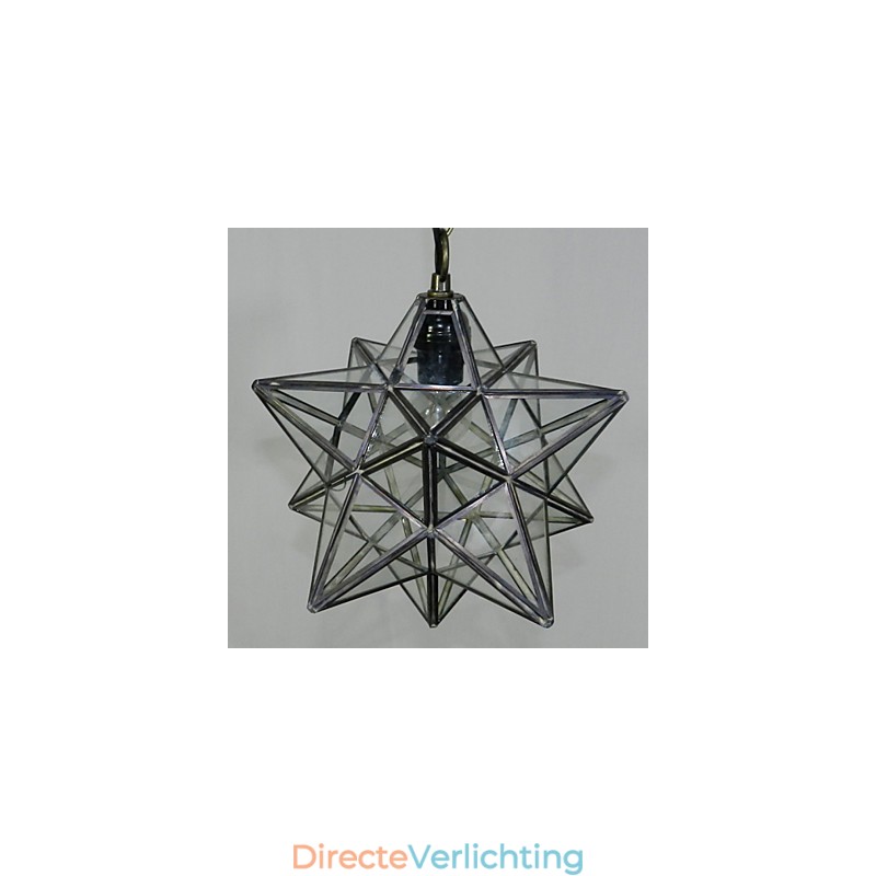 De Pentagon Star Light gecontracteerde en hedendaagse kroonluchterlamp