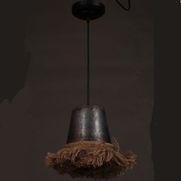 Maak de oude kroonluchter touw creatief