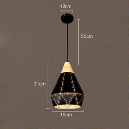 Retro Klassieke Metalen Plafondlampen Eenvoudige Hanglampen Café Hanglamp