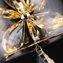 Moderne eigentijdse kristal andere glazen hanglamp