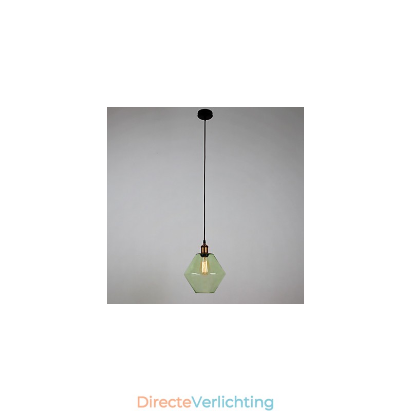 Glazen 1-lichts artistieke minimalistische hanglamp