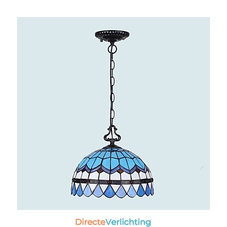 Europese landelijke creatieve kunsten Gebrandschilderde kroonluchter Herstellen van oude manieren Lamp Licht Europese landelijke creatieve kunsten Gebrandschilderde kroonluchter Herstellen van oude manieren Lamp Licht