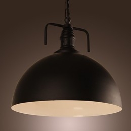 Traditionele klassieke retro kom mini-stijl schilderij hanglamp