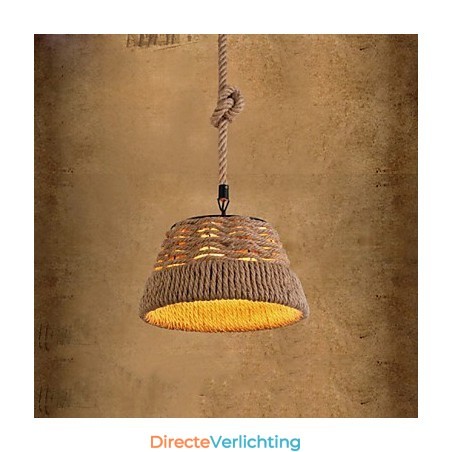 Loft Industrieel Wind Creatief Nordic Hennep Touw Maaltijden Kroonluchter Lamp Loft Industrieel Wind Creatief Nordic Hennep Touw Maaltijden Kroonluchter Lamp