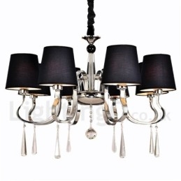 Moderne eigentijdse traditionele klassieke rustieke lodge vintage land eiland chromen metalen kroonluchter