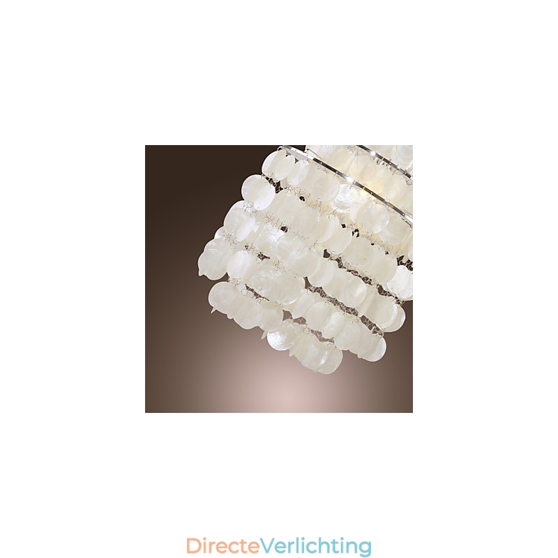 Moderne, eigentijdse mini-stijl chromen hanglamp
