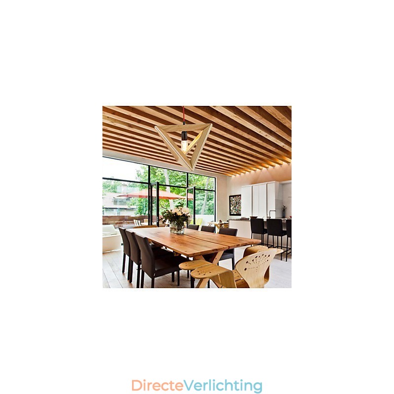 Moderne houten hanglamp Eenvoudige hanglampen Café hanglamp