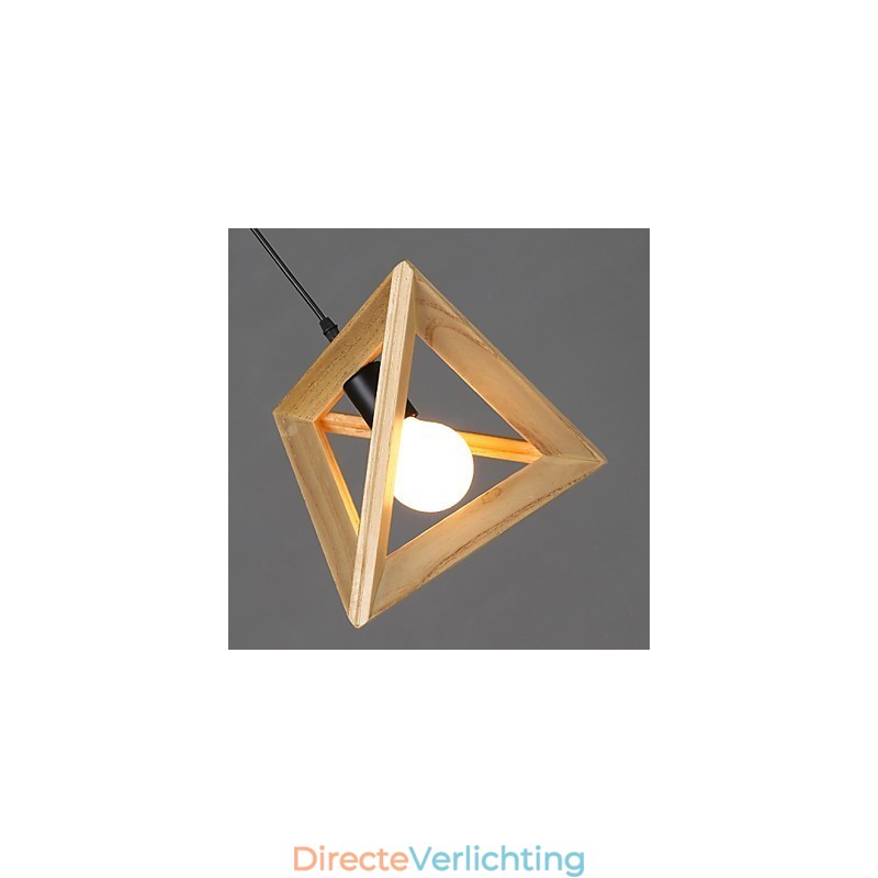 Moderne houten hanglamp Eenvoudige hanglampen Café hanglamp