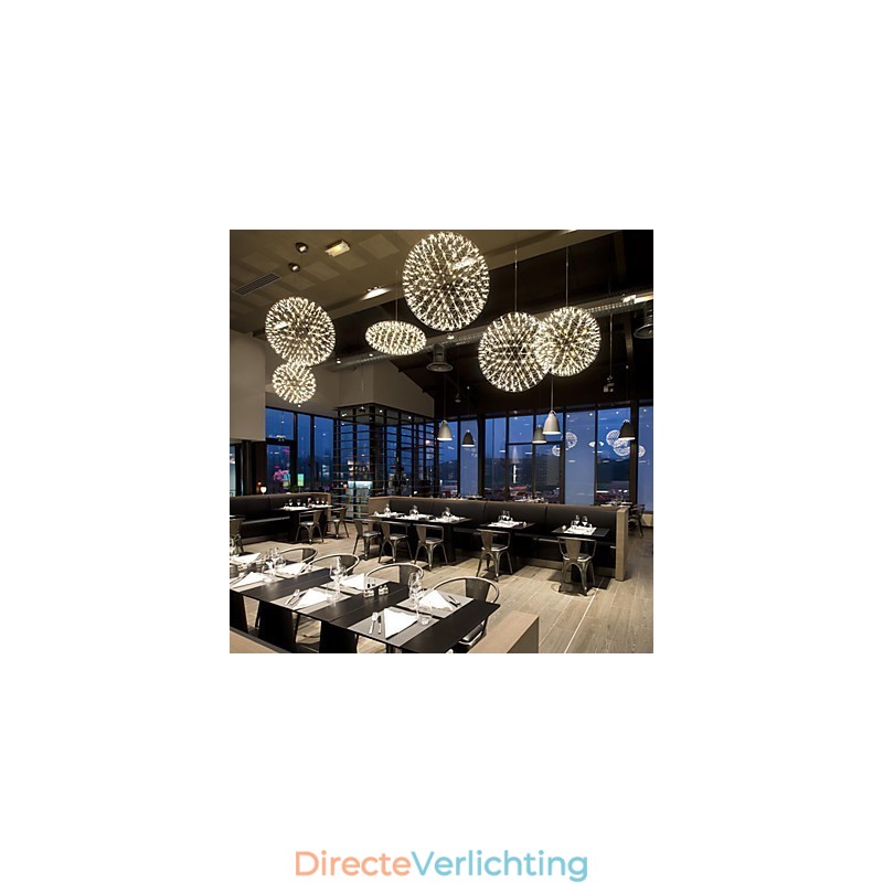 Hedendaagse kroonluchter creatieve ronde hanglamp lamp licht