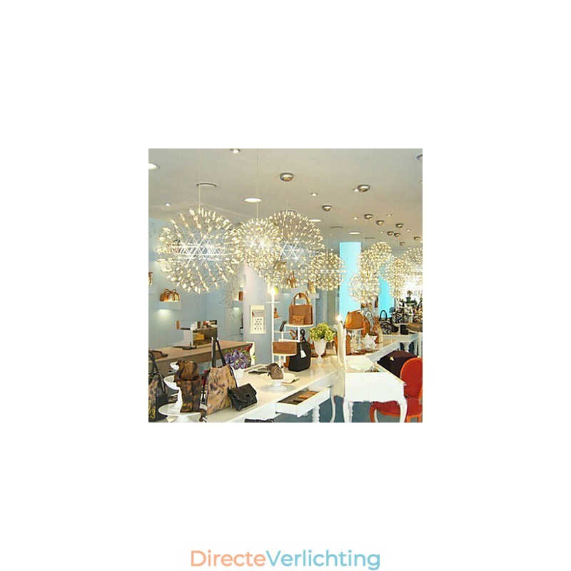 Hedendaagse kroonluchter creatieve ronde hanglamp lamp licht