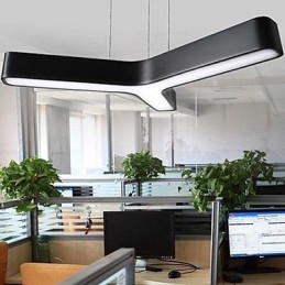 Moderne, eigentijdse metalen hanglamp