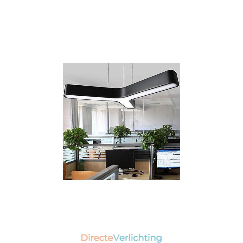 Moderne, eigentijdse metalen hanglamp