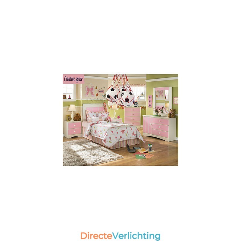 Kinderen Voetbal Moderne Minimalistische Hanglamp Jongen Lampen 3 Lampen