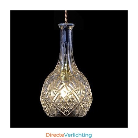 Moderne, eigentijdse kristallen metalen hanglamp Moderne, eigentijdse kristallen metalen hanglamp
