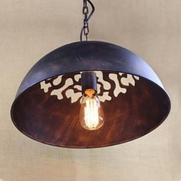 Amerikaanse Industrie Smeedijzeren Kettingtakel Nostalgie Halve Cirkel Hanglamp Herstel Oude Gebruiken