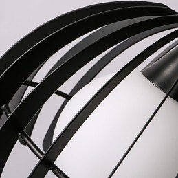 Moderne, eigentijdse metalen hanglamp