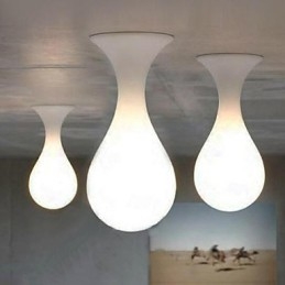 Moderne eigentijdse andere glazen hanglamp