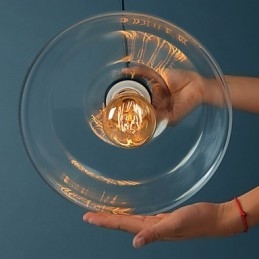 Moderne glazen hanglamp Eenvoudige hanglampen Café hanglamp
