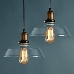 Moderne glazen hanglamp Eenvoudige hanglampen Café hanglamp