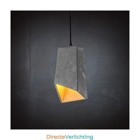 Hedendaagse en gecontracteerde retro cementen hanglamp Hedendaagse en gecontracteerde retro cementen hanglamp