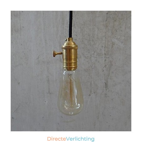 Traditionele klassieke vintage messing hanglamp Traditionele klassieke vintage messing hanglamp