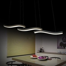 Golvend ontwerp, mode, eenvoudige acryl hanglamp