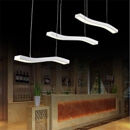Golvend ontwerp, mode, eenvoudige acryl hanglamp