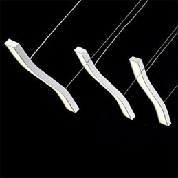 Golvend ontwerp, mode, eenvoudige acryl hanglamp