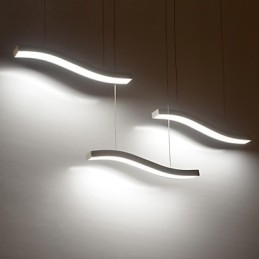 Golvend ontwerp, mode, eenvoudige acryl hanglamp