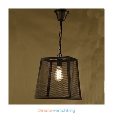 Een Net Cover Retro Industriële Wind Cafe Gesmeed Ijzeren Kroonluchter Een Net Cover Retro Industriële Wind Cafe Gesmeed Ijzeren Kroonluchter